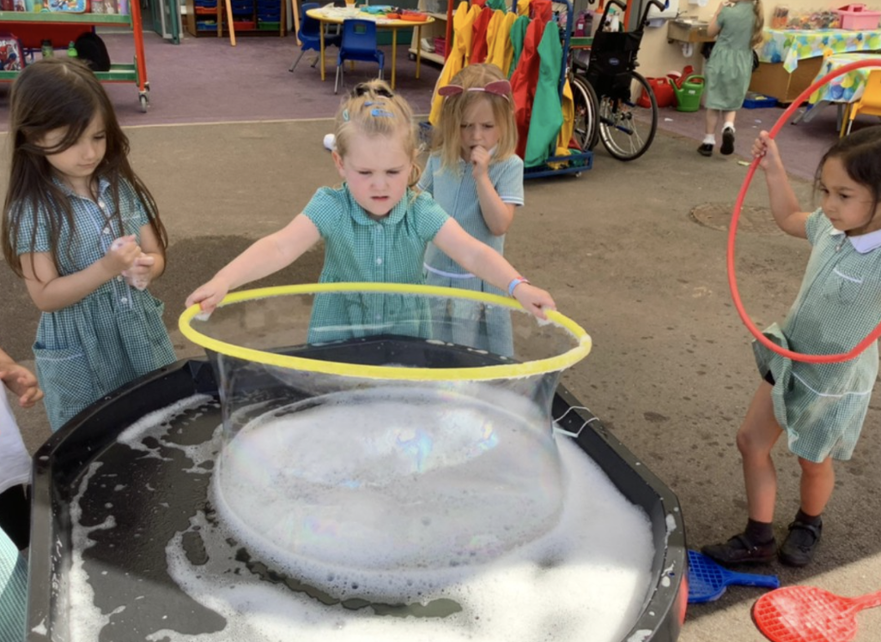creating bubble of different shapes & sizes 
