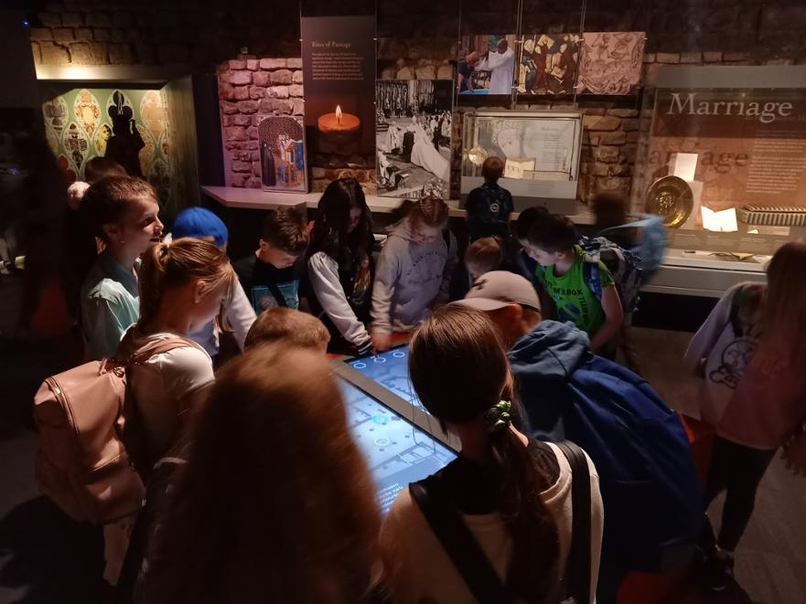 Learning through museums and the storing of artefacts. 